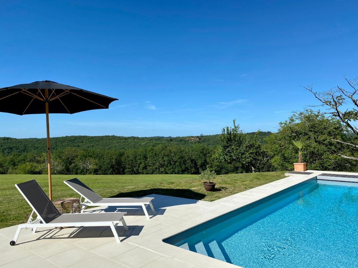 Domaine De Cazal - Chambres D'Hotes Avec Piscine Au Coeur De 26 Hectares De Nature Preservee Saint-Cyprien  Exteriör bild