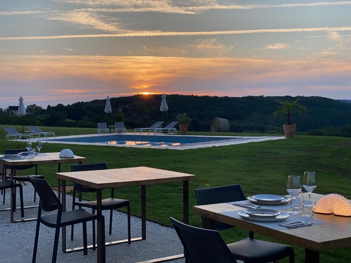 Domaine De Cazal - Chambres D'Hotes Avec Piscine Au Coeur De 26 Hectares De Nature Preservee Saint-Cyprien  Exteriör bild